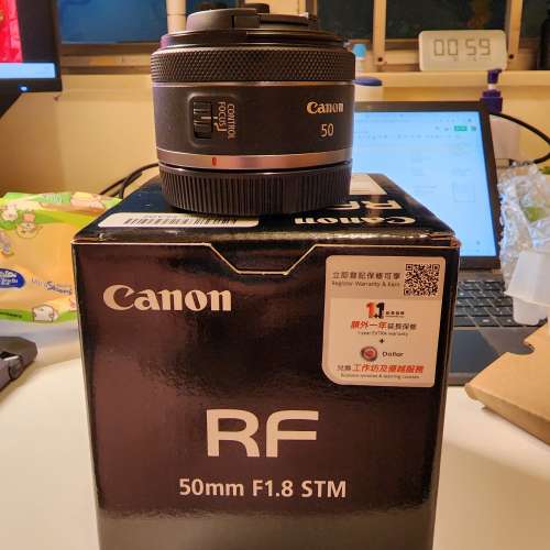 近全新 Canon RF 50/1.8 STM