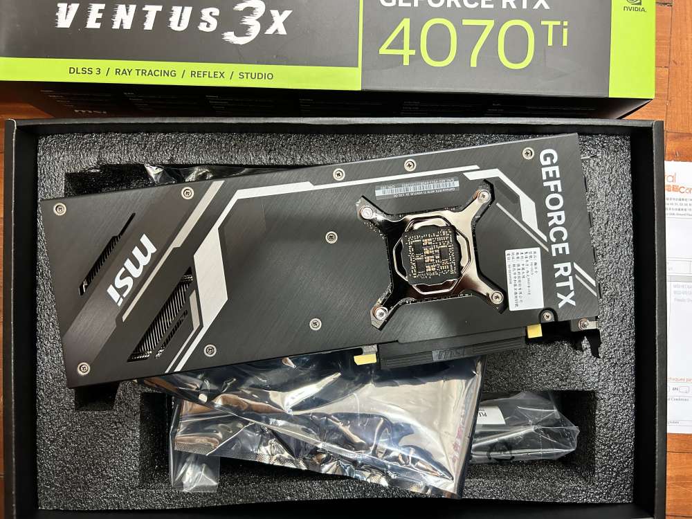 最も優遇 新品未開封 MSI GeForce RTX 4070Ti VENTUS 3X PCパーツ