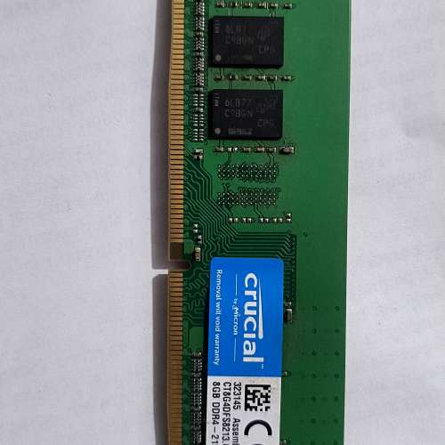 西數crucial    8GB DDR4-2133