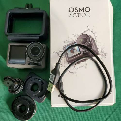 DJI Osmo Action 一代 (Go Pro 8/9 類相機, 多左前彩 mon 看住錄影)