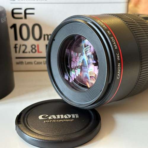99%新 Canon EF 100mm F2.8L IS Macro