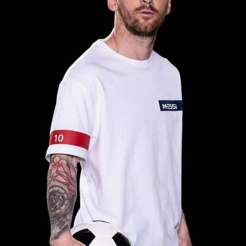 100% brand new with tag Barcelona PSG Messi official tee 巴塞 巴黎聖日耳門 美...