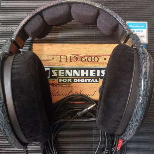 Sennheiser hd600 大理石版 經典動圈耳罩