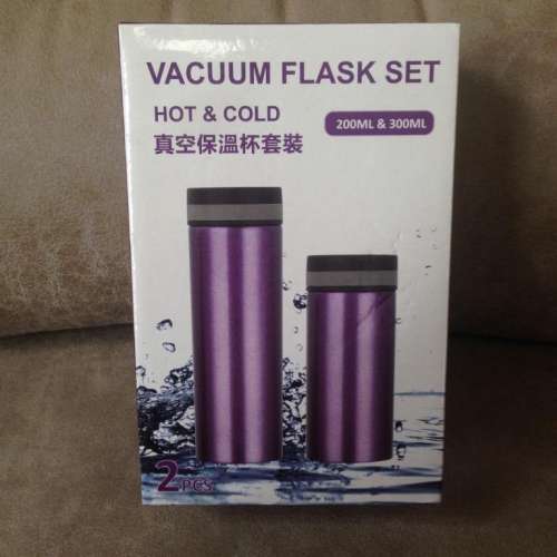 Vacuum Flask Set 200ml + 300ml NEW 全新 保温杯套裝
