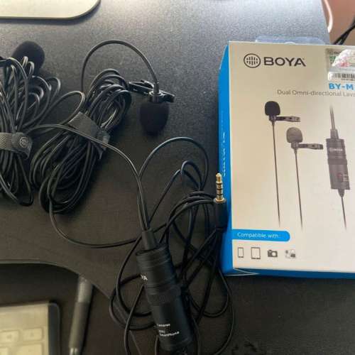 Boya BY-M1DM Dual Omni directional Lavalier mic