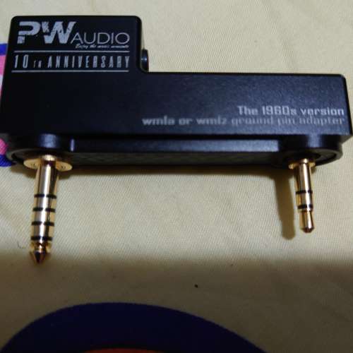 PW Audio Sony WM1 Ground Pin Adapter 1960s ver
