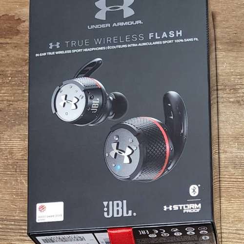 JBL UNDER ARMOUR TRUE WIRELESS FLASH IN EAR HEADPHONES