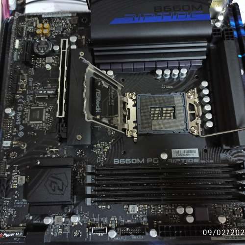 ASrock B660m pg riptide 港行冇單據