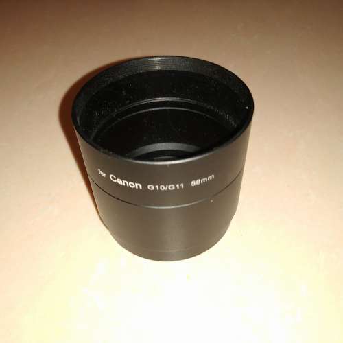 副廠Canon PowerShot G10/G11相機專用附加鏡用Adaptor