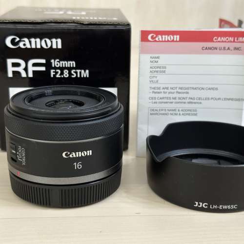 Canon RF 16mm F2.8