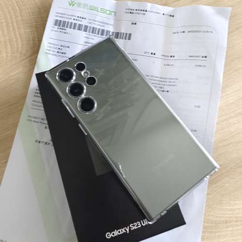 95% new Samsung S23 ultra 256gb, 綠色