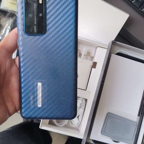 Huawei P40 pro 8+256 （藍） 沒google 98%新-沒保養