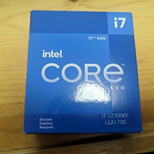 Intel i7 12700kf