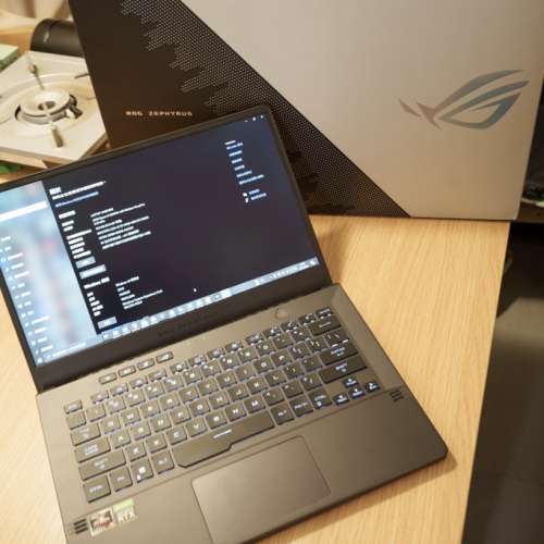 [95%新] ASUS ROG Zephyrus G14 GA401Q 黑色 有單有盒全套有保 (Ryzen™ 9 5900HS ...