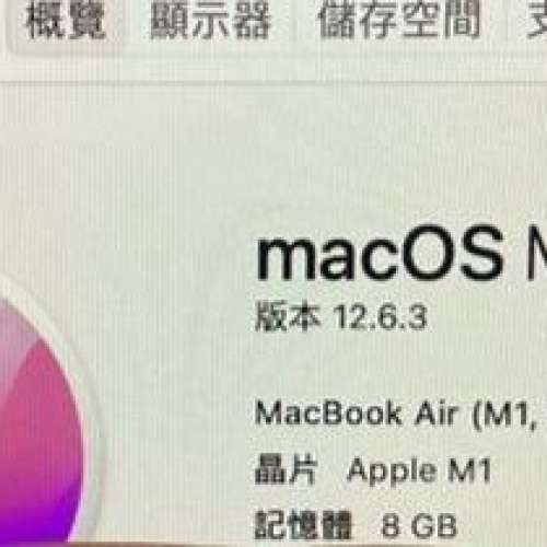 粗用MacBook Air M1 8/256GB