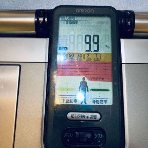 HBF-375 OMRON 日版 歐姆龍 脂肪磅 體脂磅 體脂稱 體脂秤