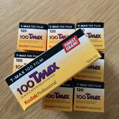Kodak 100 T-MAX 120過期菲林