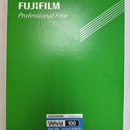 Fujifilm富士Velvia 100 8x10 810 film菲林 有效期2023-03 RVP100