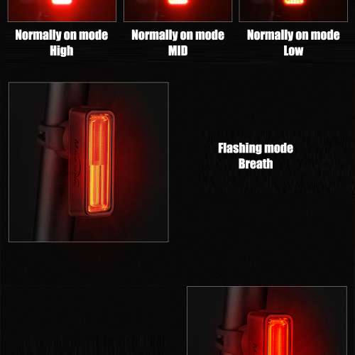 100%NEW Magicshine seemee 180 Rechargeable LED Bike Tail Light 單車 智能感應 U...