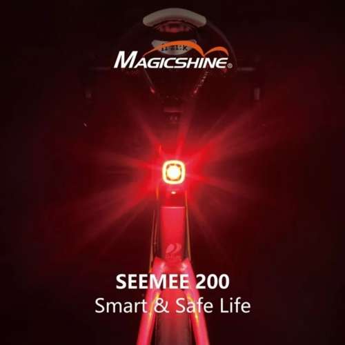 100%NEW Magicshine seemee 200 Rechargeable LED Bike Tail Light 單車 智能感應 U...