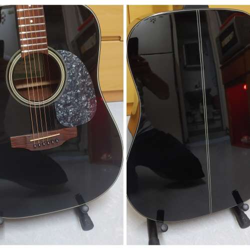 Takamine D2D-BLK 民謠電木結他+結他袋