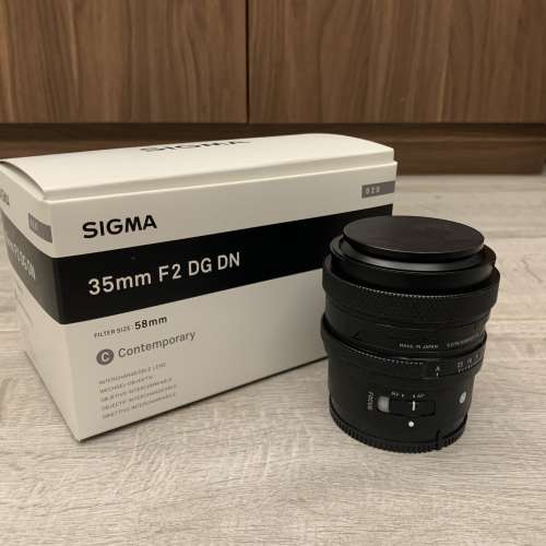 Sigma 35mm F2 DG DN Sony e mount