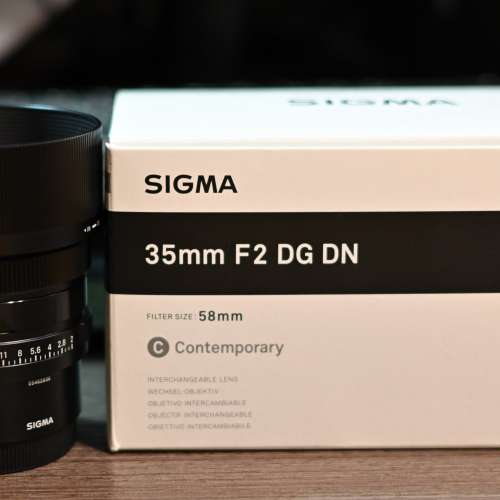 Sigma 35mm F2 DG DN Sony E mount (港行有保)