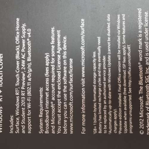 壞 windows surface RT 32GB