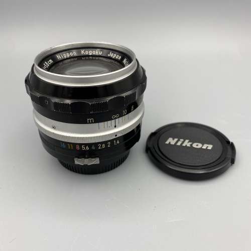 Nikon Nikkor-S Auto 5.8cm f/1.4 Non-AI
