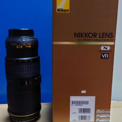 Nikon AF-S 70-200 f4