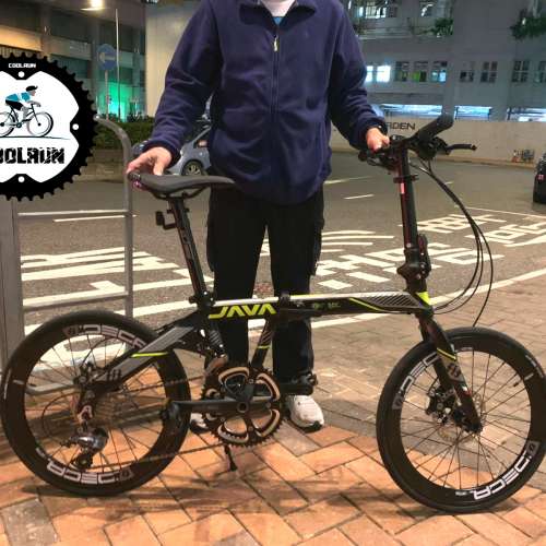 升級陶瓷BB!56T大餅!最強版本2023香港行貨 JAVA FIT PRO 22吋 451摺疊單車 FOLDING...