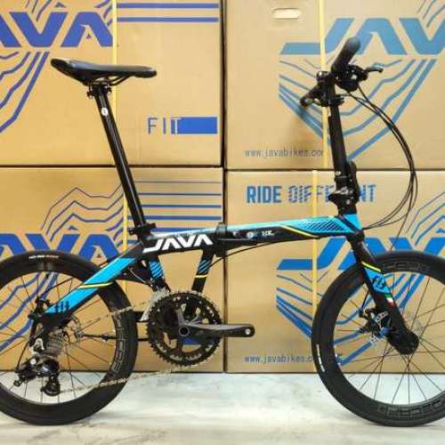升級陶瓷BB!56T大餅!最強版本2023香港行貨 JAVA FIT PRO 22吋 451摺疊單車 FOLDING...