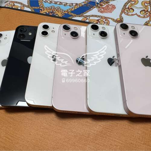(100⚡)Apple Iphone 12 13 128 256 白 黑 粉紅 香港行貨 雙卡   香港行貨，雙卡，...