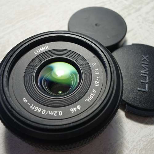 Panasonic Lumix 20mm F1.7 Lens (M43 MFT Olympus can use)