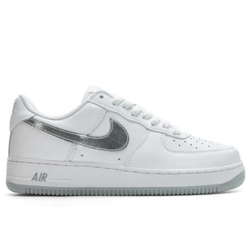 全新 Nike Air Force 1 Low Retro White, Metallic Silver 銀白色 男裝US 9.5