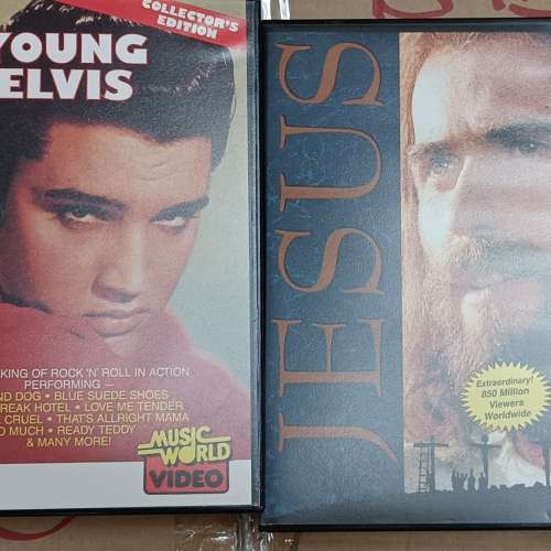 Elvis/Jesus/Independent day 錄影帶