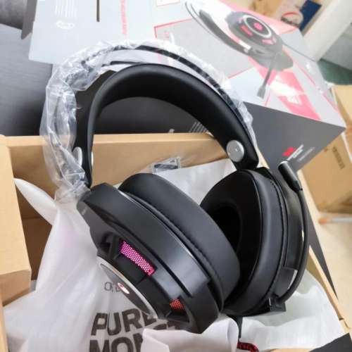 蝕讓 Monster Mission V1 專業 頭戴式 7.1環繞立體聲 電競 耳機 電腦 PC PS4 PS5 M...