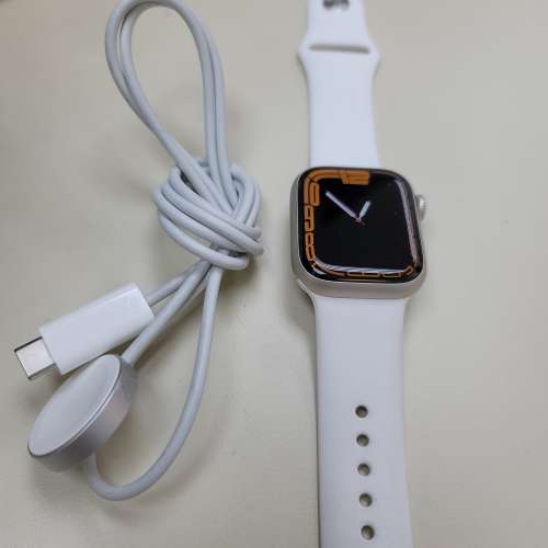 Apple watch S7 41mm 星光色 Lte