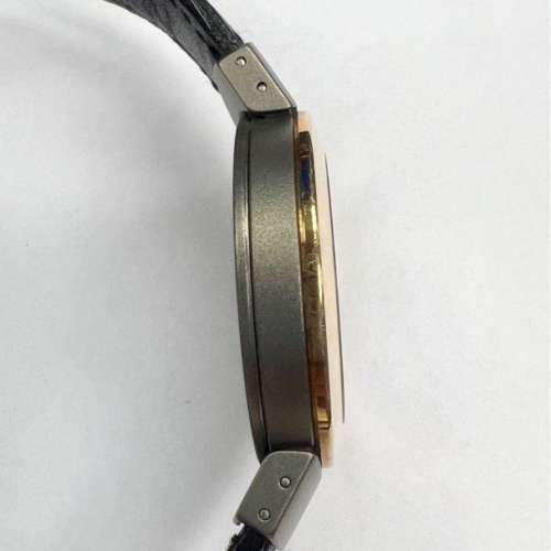 Porsche Design IWC Watch 18k Gold Titanium Calendar Swiss Wristwatch