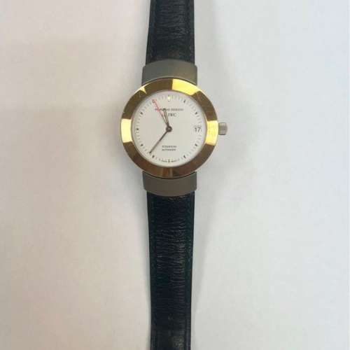 Porsche Design IWC Watch 18k Gold Titanium Calendar Swiss Wristwatch