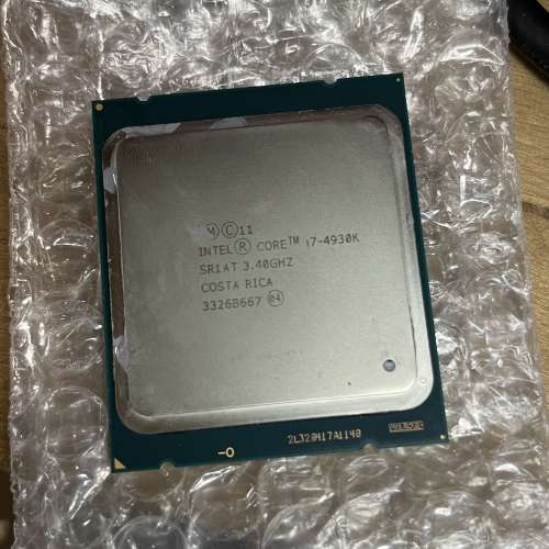 二手 INTEL CORE I7-4930K 3.4GHZ 6C/12T LGA2011 CPU
