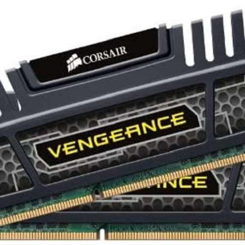 Corsair  Vengeance 16GB (2x8GB) DDR3 1600 MHz (PC3 12800)有盒,  漢科永保