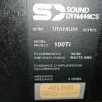 SOUND DYNAMICS 100TI