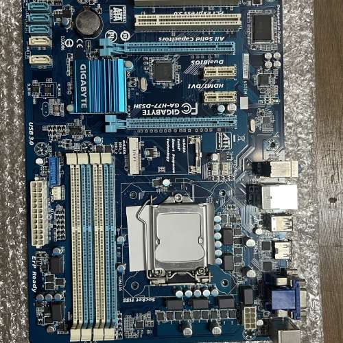 二手 GIGABYTE H77-DS3H H77 DDR3 LGA1155 ATX MB