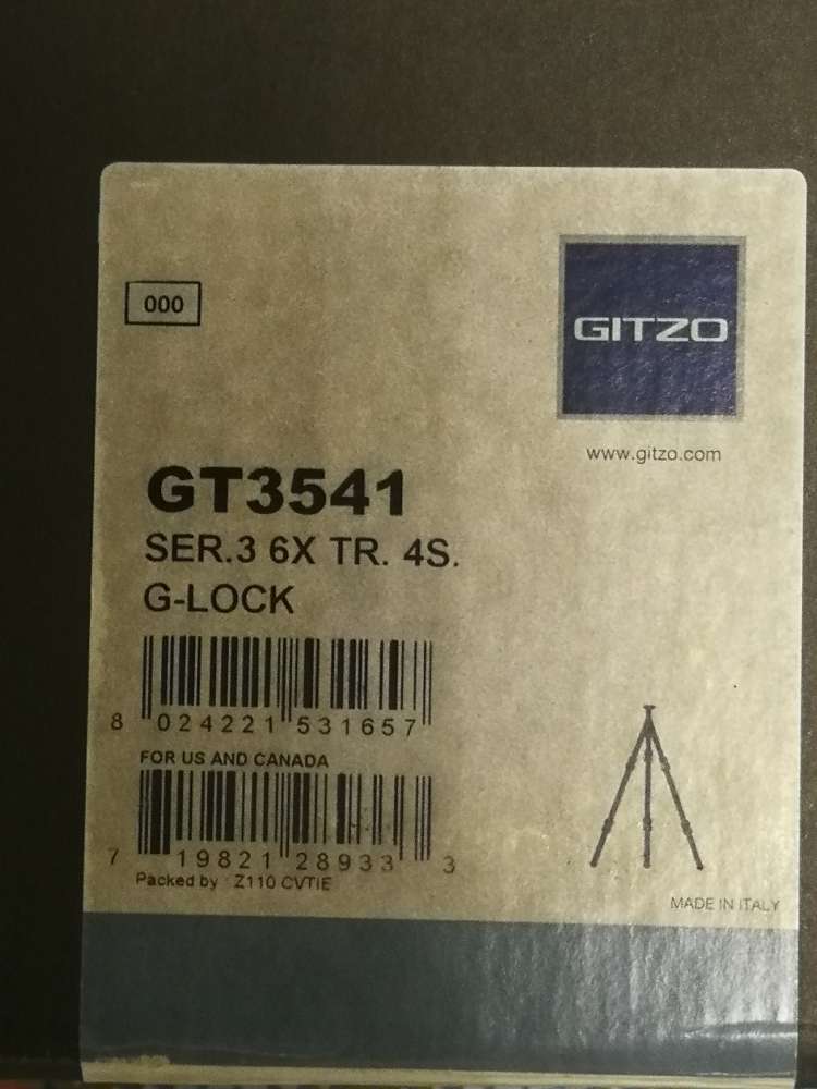 買賣全新及二手腳架, 攝影產品- Gitzo GT3541 Series 3 Carbon 6x 4