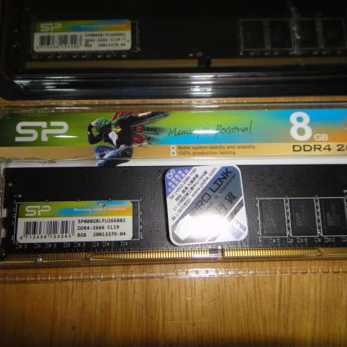 SP sk hynix DDR4 2666 8GBx2 共16G Desktop Ram
