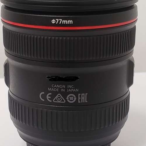 Canon EF 24-70mm f/4 L IS USM - 98% 新，香港行貨， 送 日本制 UV Filter