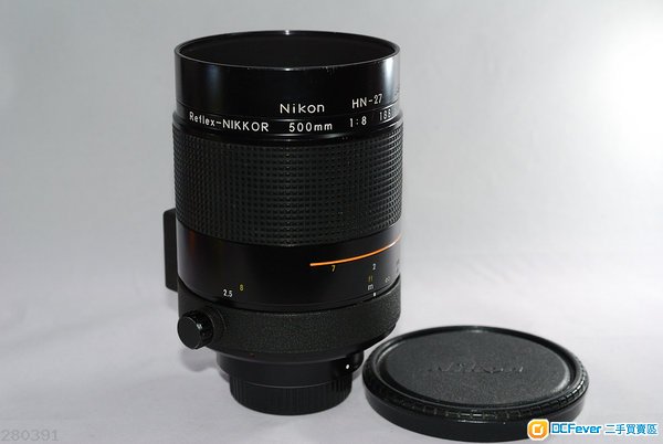 Nikon Reflex Nikkor 500mm 1:8 反射鏡(橙圈) 影花利器- DCFever.com