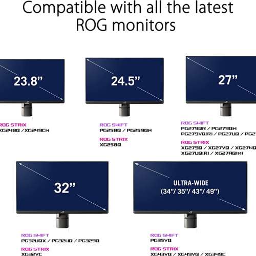 ASUS ROG Monitor desk mount kit ACL01