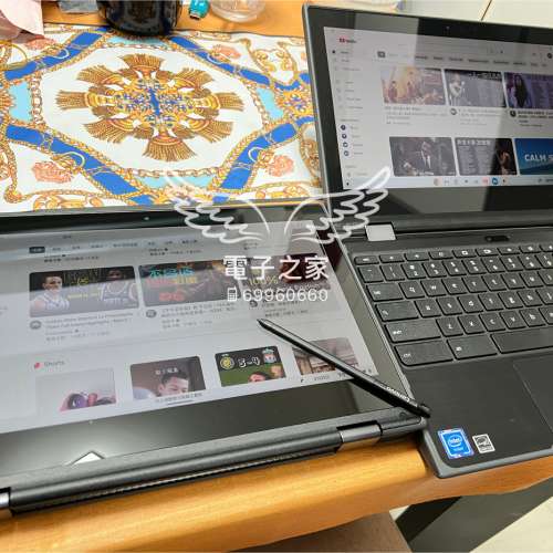 ($688😍360度反轉😍) touch mon  Lenovo 500e Chromebook /手提電腦/n4100/4gb ram